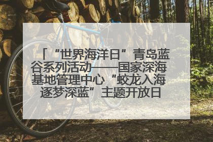 “世界海洋日”青岛蓝谷系列活动——国家深海基地管理中心“蛟龙入海 逐梦深蓝”主题开放日活动成功举办