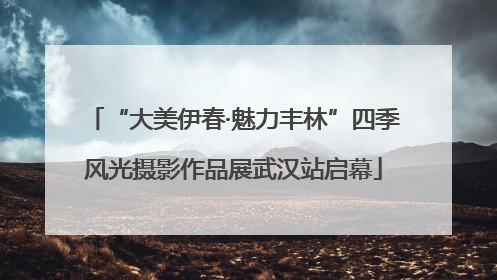 “大美伊春·魅力丰林”四季风光摄影作品展武汉站启幕