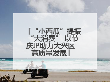 “小西瓜”提振“大消费” 以节庆IP助力大兴区高质量发展