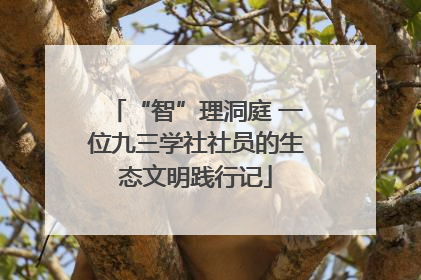 “智”理洞庭 一位九三学社社员的生态文明践行记