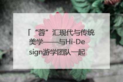 “蓉”汇现代与传统美学——与Hi-Design游学团队一起“读懂”成都