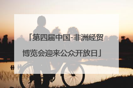 第四届中国-非洲经贸博览会迎来公众开放日