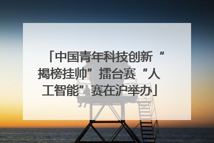 中国青年科技创新“揭榜挂帅”擂台赛“人工智能”赛在沪举办