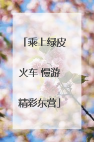 乘上绿皮火车 慢游精彩东营