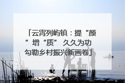 云霄列屿镇：提“颜”增“质” 久久为功勾勒乡村振兴新画卷