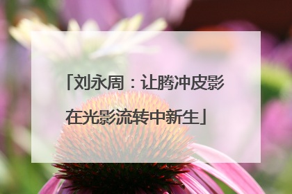 刘永周：让腾冲皮影在光影流转中新生