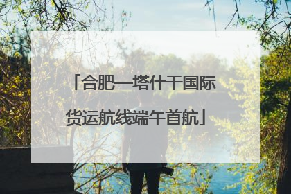 合肥—塔什干国际货运航线端午首航