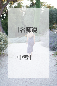 名师说中考