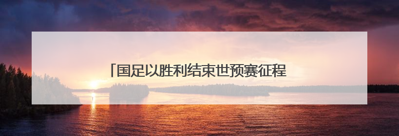 国足以胜利结束世预赛征程 湖南球迷：下一届继续追梦
