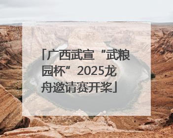 广西武宣“武粮园杯”2025龙舟邀请赛开桨
