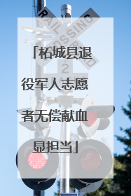 柘城县退役军人志愿者无偿献血显担当