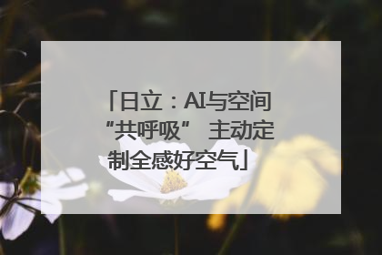 日立：AI与空间“共呼吸” 主动定制全感好空气