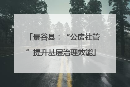 景谷县：“公房社管”提升基层治理效能