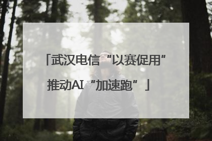 武汉电信“以赛促用”推动AI“加速跑”
