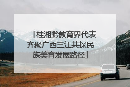 桂湘黔教育界代表齐聚广西三江共探民族美育发展路径