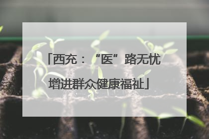 西充：“医”路无忧 增进群众健康福祉