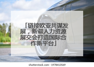 链接欧亚共谋发展，新疆人力资源展交会打造国际合作新平台