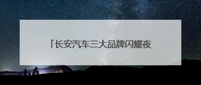 长安汽车三大品牌闪耀夜空，11787架无人机献礼重庆直辖28周年