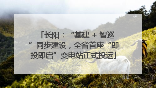 长阳：“基建 + 智巡”同步建设，全省首座“即投即启”变电站正式投运