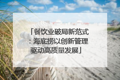 餐饮业破局新范式：海底捞以创新管理驱动高质量发展