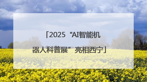 2025“AI智能机器人科普展”亮相西宁