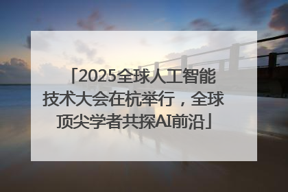 2025全球人工智能技术大会在杭举行，全球顶尖学者共探AI前沿