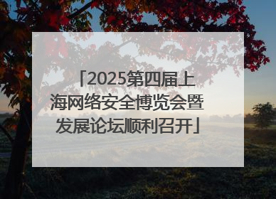 2025第四届上海网络安全博览会暨发展论坛顺利召开